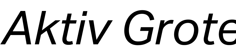 Aktiv-Grotesk-Mlym-Italic font family download free