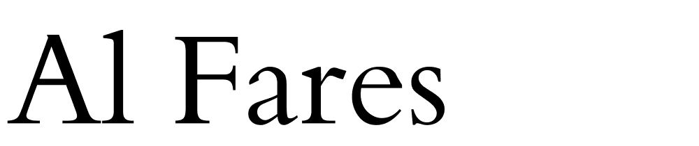 AL-Fares font family download free