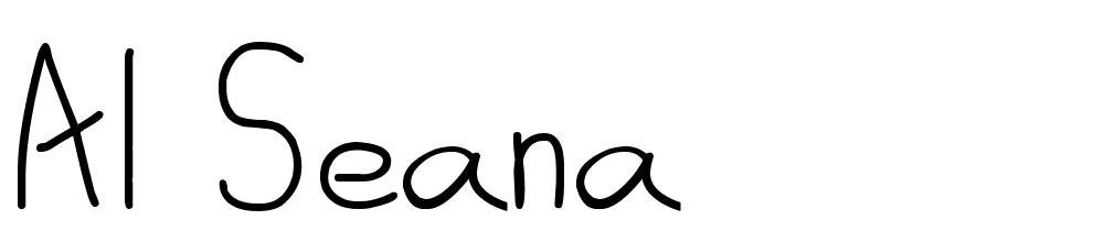 Al-seana font family download free