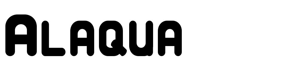 alaqua font family download free