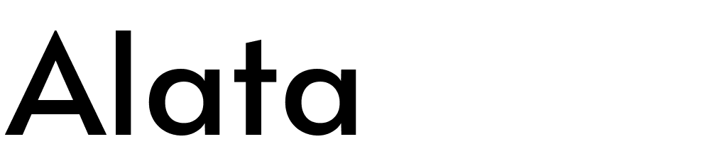 alata font family download free