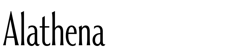 Alathena font family download free