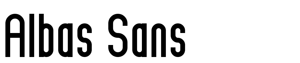 albas_sans font family download free