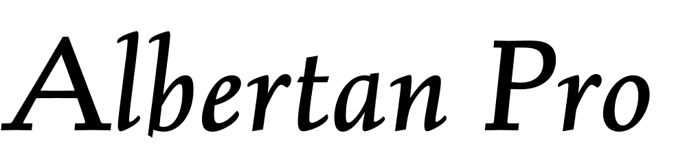 Albertan Pro font family download free