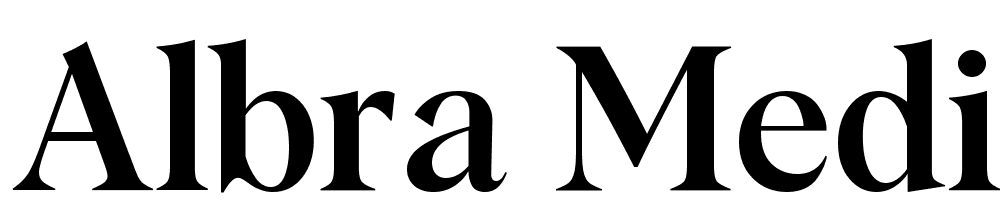 Albra-Medium font family download free