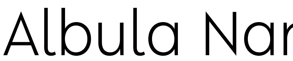 Albula-Narrow-Pro-Trial-SemiLight font family download free