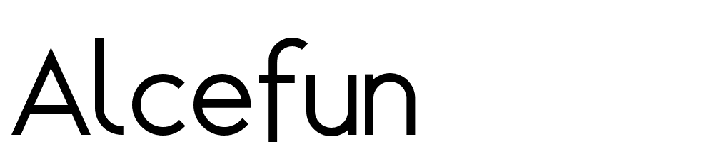 Alcefun font family download free