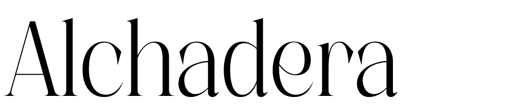 alchadera font family download free