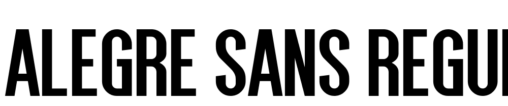 Alegre-Sans-Regular font family download free