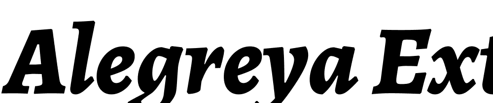 Alegreya-ExtraBold-Italic font family download free