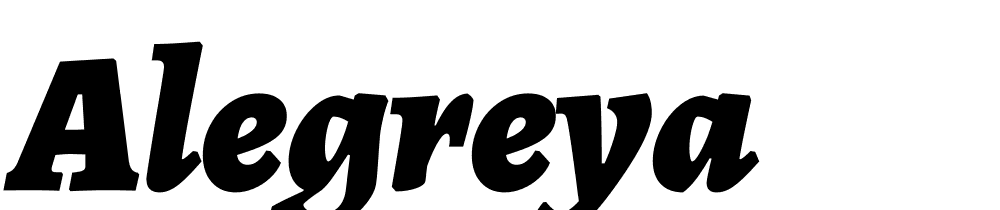 Alegreya font family download free