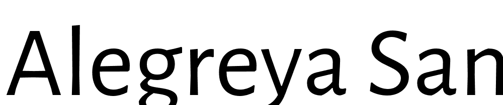 Alegreya-Sans font family download free