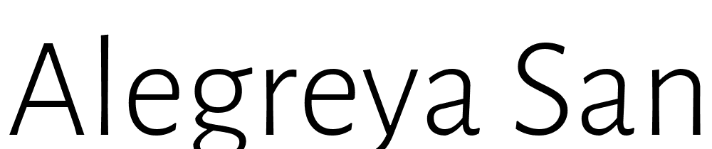 Alegreya-Sans-Light font family download free