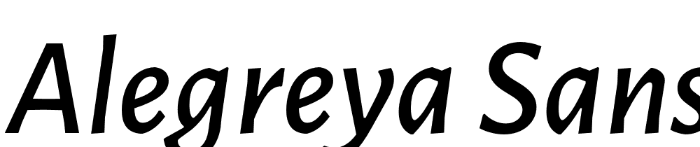 Alegreya-Sans-Medium-Italic font family download free