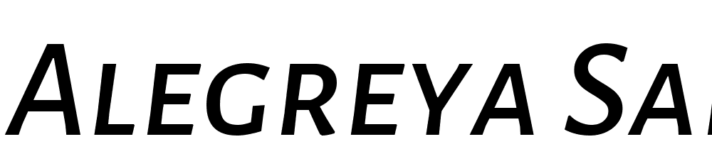 alegreya-sans-sc font family download free