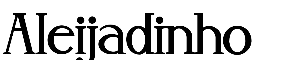 Aleijadinho font family download free