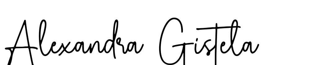 Alexandra-Gistela font family download free