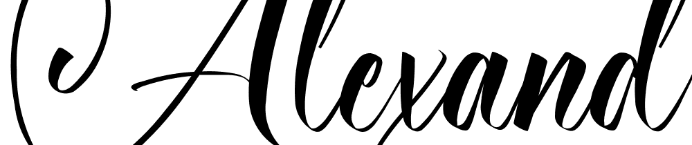 Alexandrines-Demo font family download free