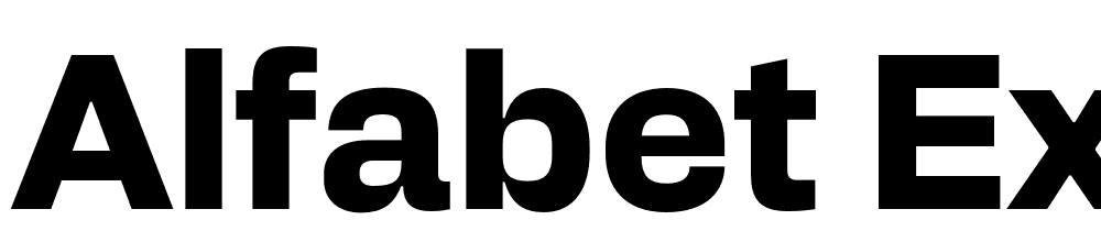 Alfabet-ExtraBold font family download free