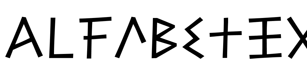 Alfabetix font family download free