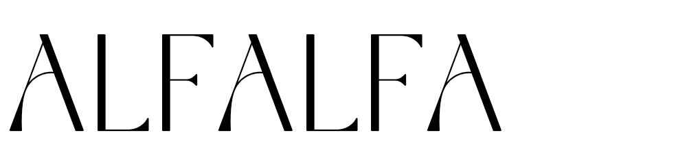 Alfalfa font family download free