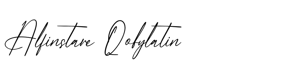 alfinstare-qobylatin font family download free