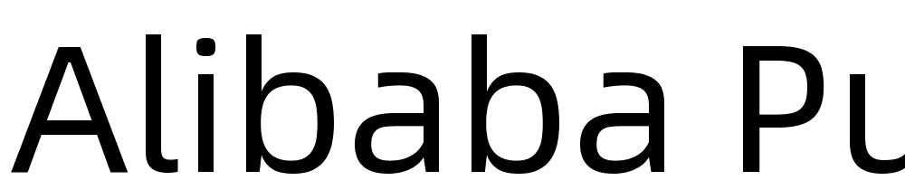 Alibaba Pu Hui Ti font family download free