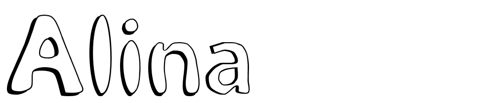 alina font family download free