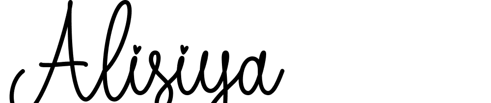 Alisiya font family download free