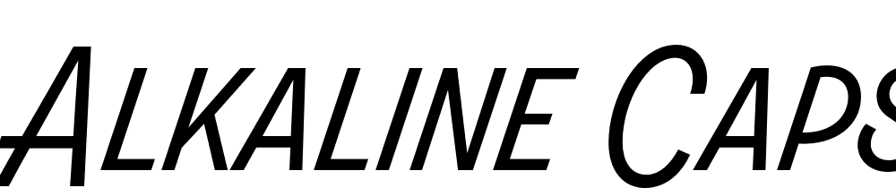 Alkaline-Caps-Medium font family download free