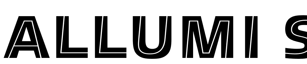 Allumi Std font family download free