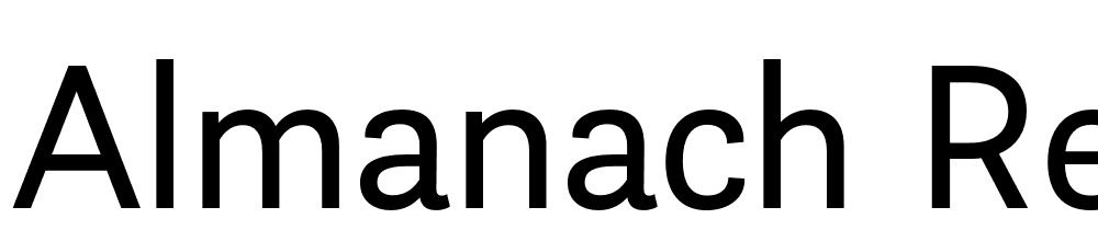 Almanach-Regular font family download free