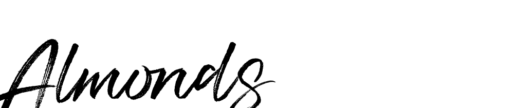 Almonds font family download free