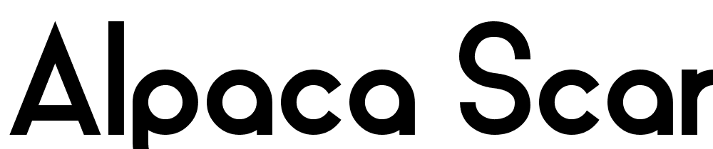 Alpaca-Scarlett-Demo font family download free