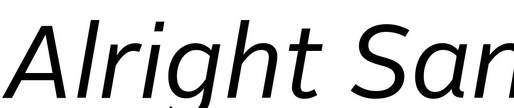 alright-sans-2 font family download free