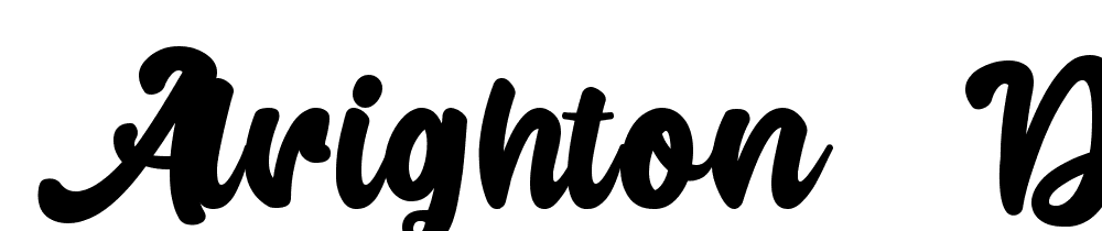 Alrighton-DEMO font family download free