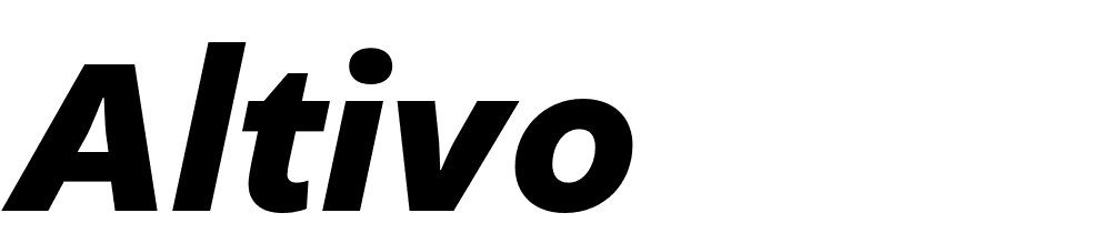 Altivo font family download free