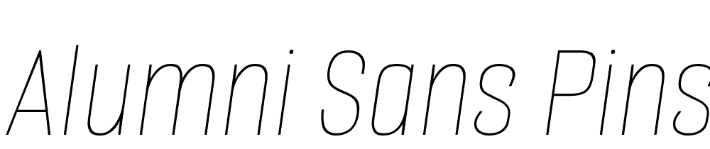 Alumni-Sans-Pinstripe-Italic font family download free