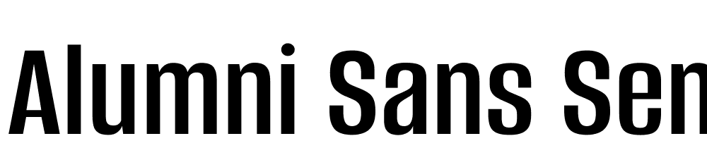 Alumni-Sans-SemiBold font family download free