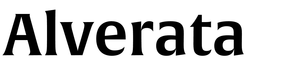 Alverata font family download free