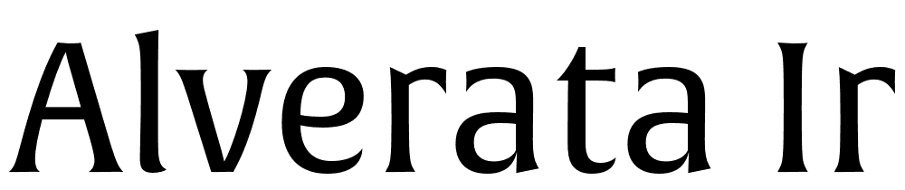 Alverata-Irregular font family download free