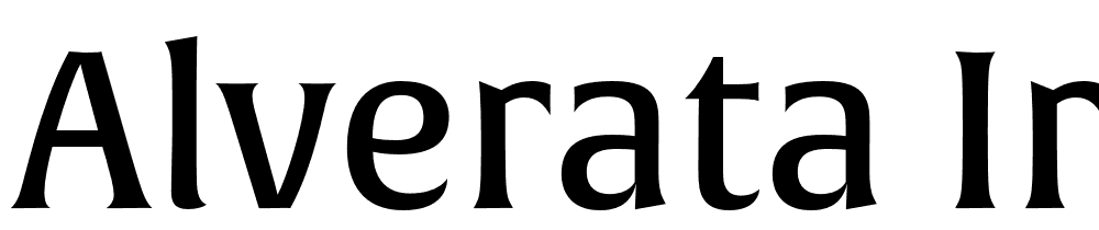 Alverata-Irregular-Md font family download free