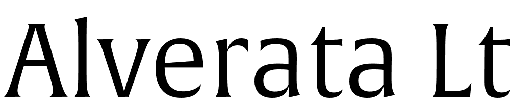 Alverata-Lt font family download free