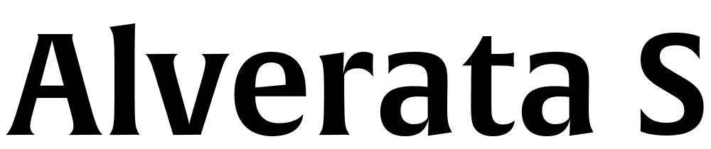 Alverata-Sb font family download free