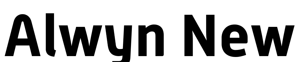 Alwyn-New-Bold font family download free