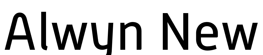 Alwyn-New-Regular font family download free