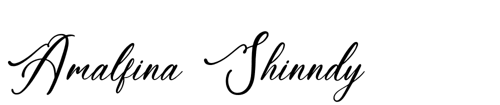 amalfina-shinndy font family download free