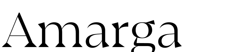 Amarga font family download free