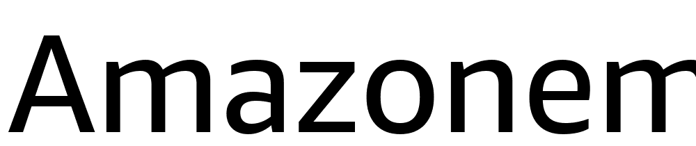 AmazonEmber-Regular font family download free