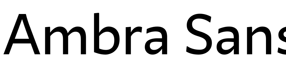 Ambra-Sans-Text-Trial-Regular font family download free